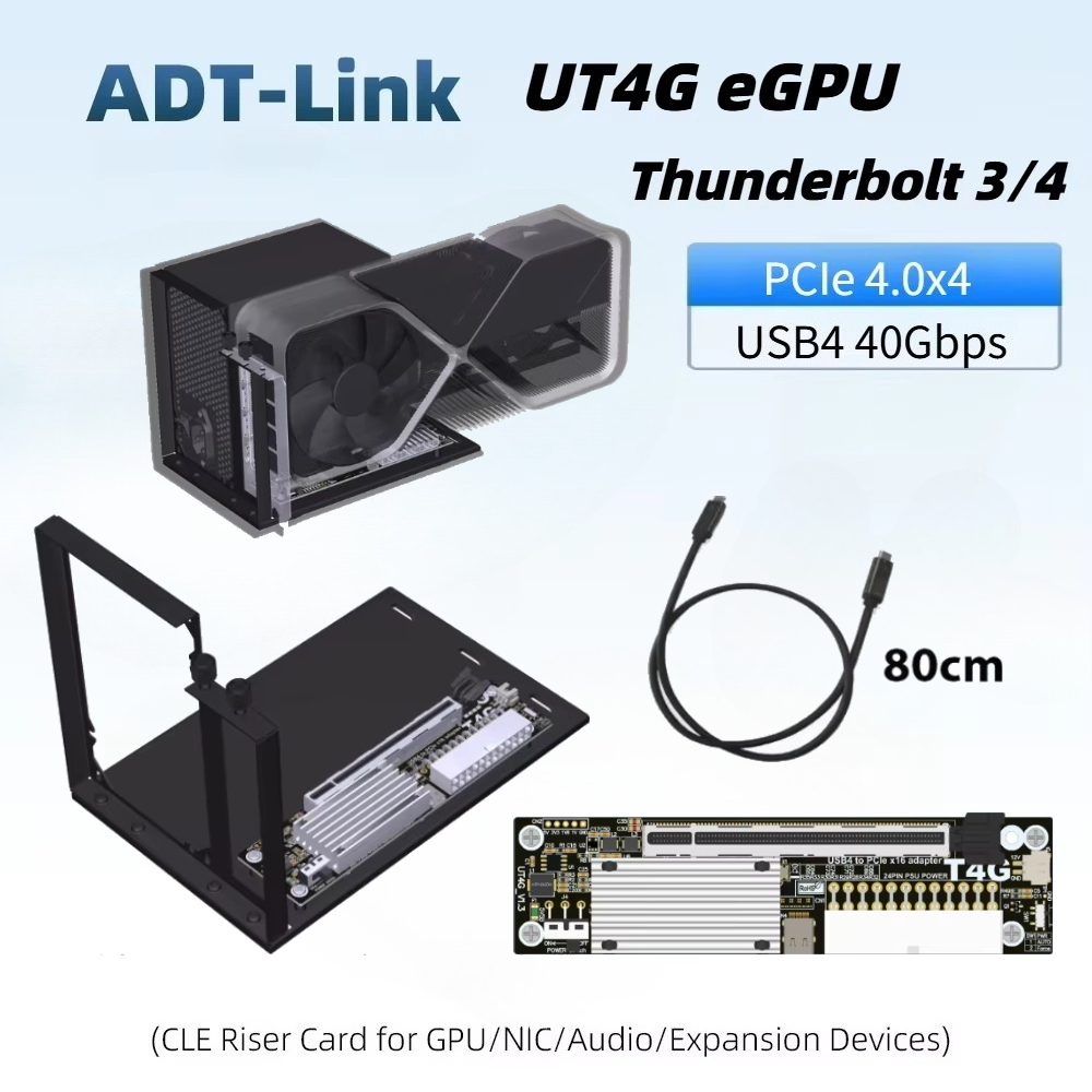 Gpu External Dock Egpu Thunderbolt 4 - UT4G – zewnętrzna stacja dokująca do
