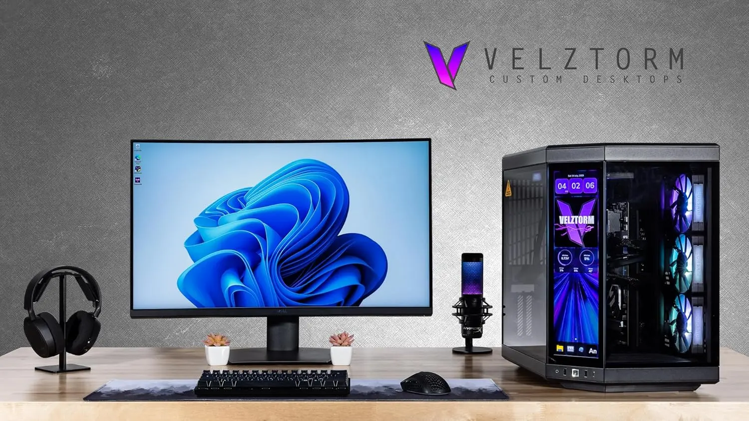 Velztorm LCD Black Praetix – k – Rtx 5080 16Gb recenzja i cena